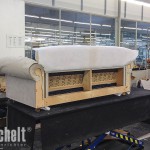 Rückansicht eines Sofas