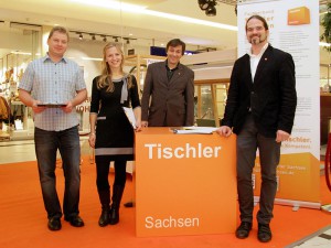 Jury des Landesgestaltungswettbewerbes Sachsens der Tischler